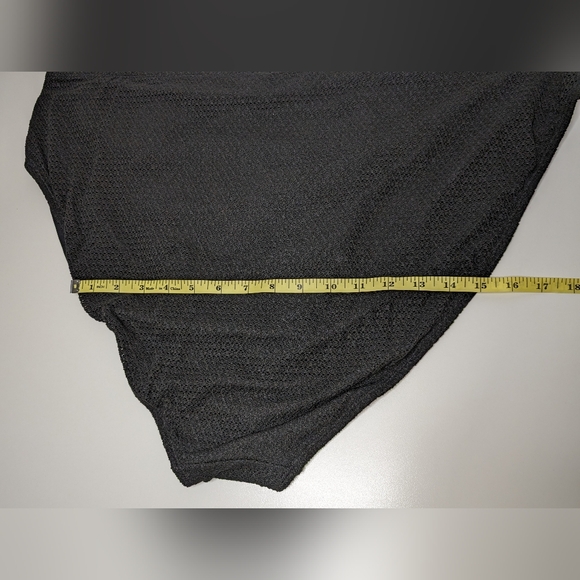 NWT Old Navy 4X Mid-Rise Crochet Knit O-Ring French Cut Bikini Bottom Black Jack - Picture 12 of 13